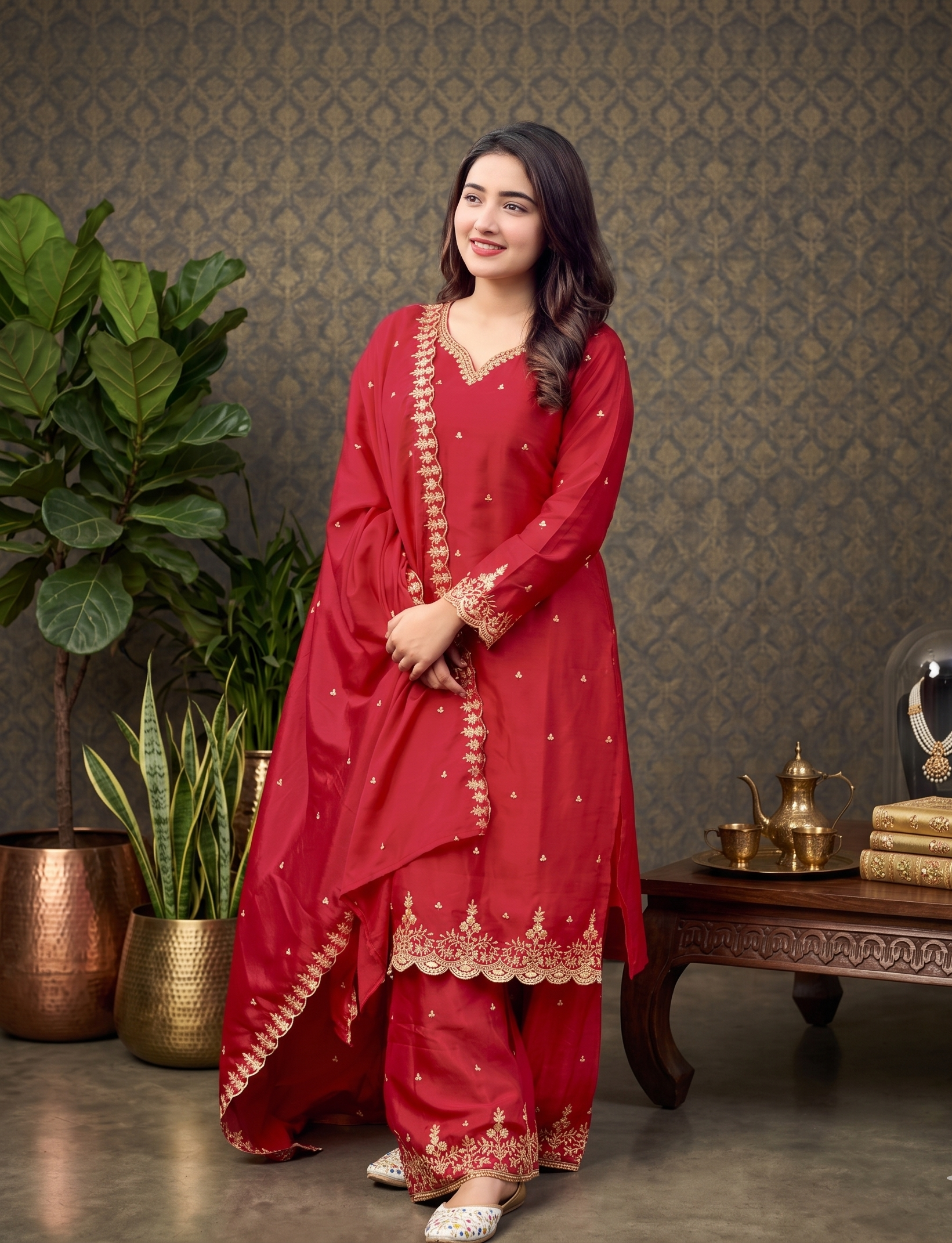 Marron Red